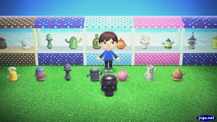 My gyroids as of November 17, 2021.