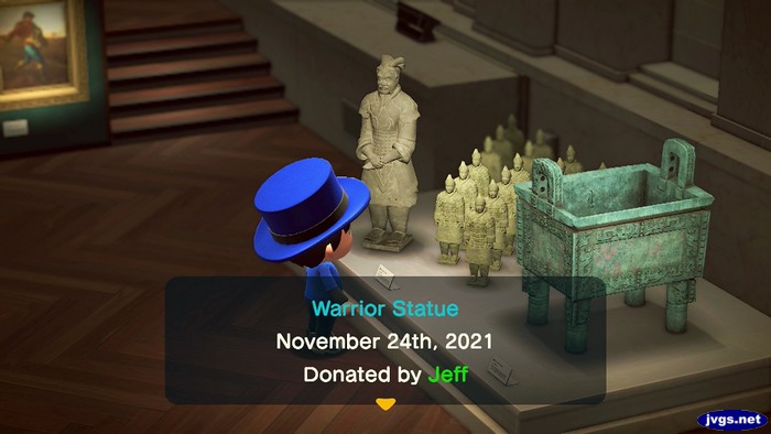 Warrior Statue - November 24th, 2021 - Donated by Jeff