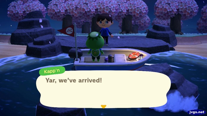 Kapp'n: Yar, we've arrived!