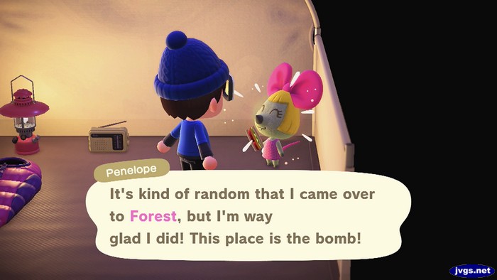 Penelope: It's kind of random that I came over to Forest, but I'm way glad I did! This place is the bomb!