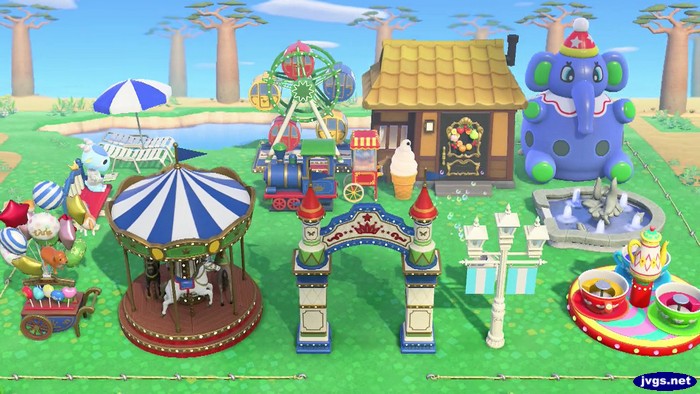 Sherb's amusement park vacation home.