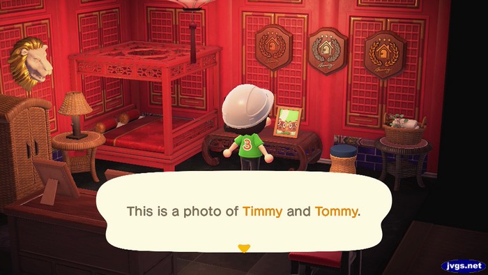 This is a photo of Timmy and Tommy.