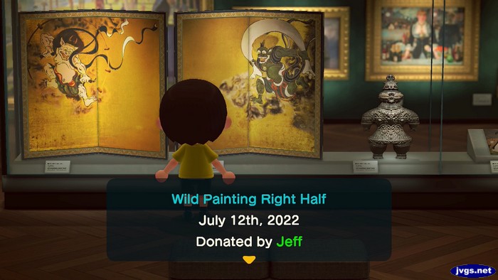 Wild Painting Right Half - July 12th, 2022 - Donated by Jeff