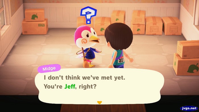 Midge: I don't think we've met yet. You're Jeff, right?