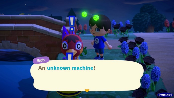 Bob: An unknown machine!