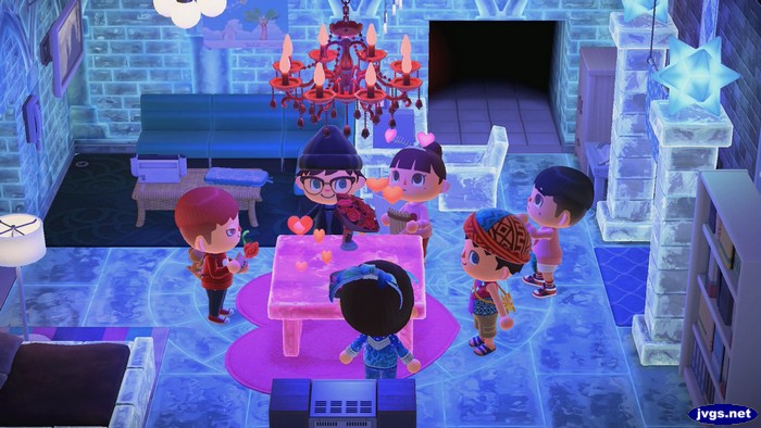 Logan's winter/Valentine room.