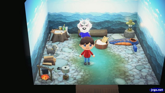 Rolf's house in Xavier's town.