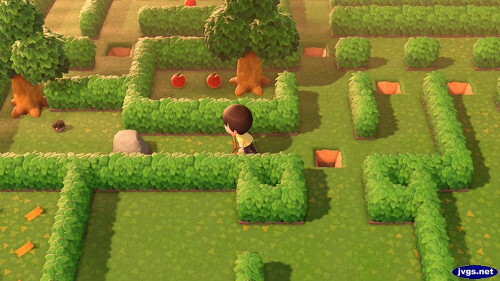 The May Day maze for 2024 in Animal Crossing: New Horizons (ACNH).