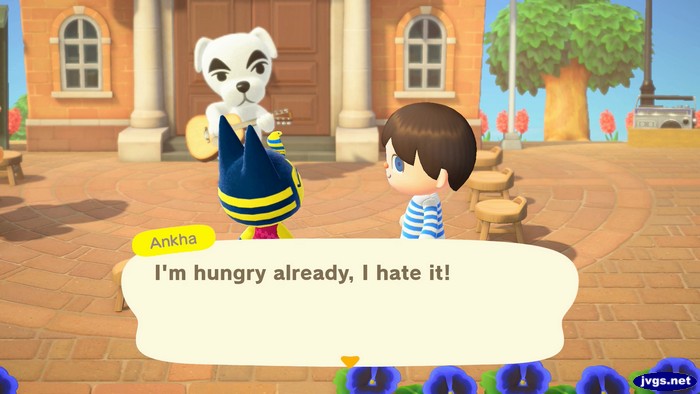 Ankha: I'm hungry already, I hate it!