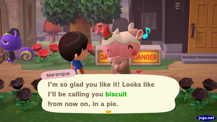 Merengue: I'm so glad you like it! Looks like I'll be calling you biscuit from now on, in a pie.