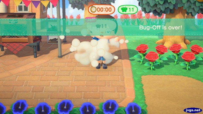 The game, as my net fell apart: Bug-Off is over!