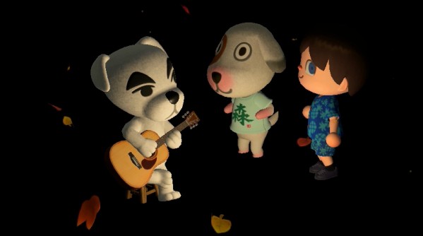 K.K. Slider performs for Bones and Jeff.
