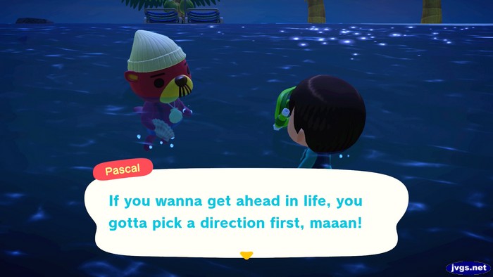 Pascal: If you wanna get ahead in life, you gotta pick a direction first, maaan!