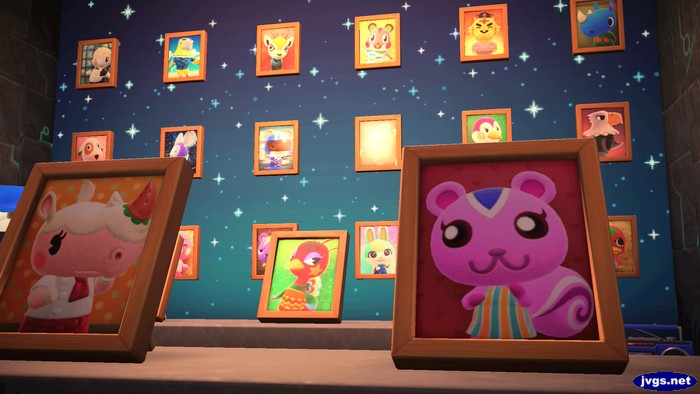 Peanut's photo added to my collection of villager pics.