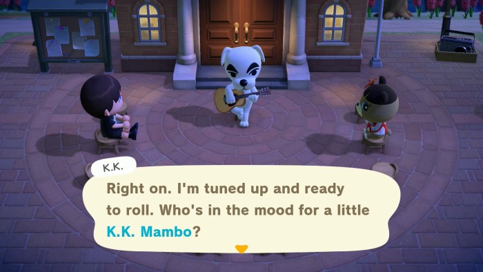 K.K.: right on. I'm tuned up and ready to roll. Who's in the mood for a little K.K. Mambo?
