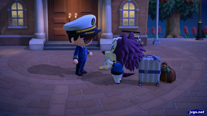 Label hands me some tights.