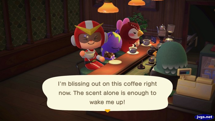 I'm blissing out on this coffee right now. The scent alone is enough to wake me up!