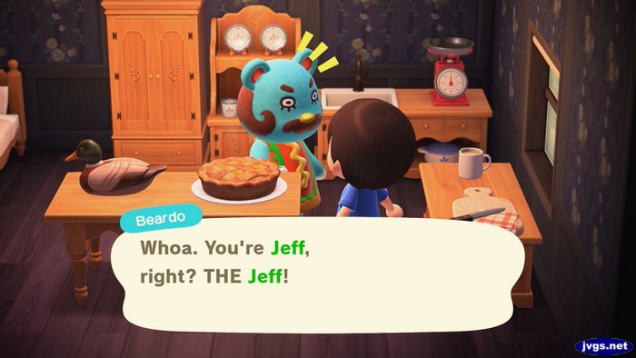 Beardo: Whoa. You're Jeff, right? THE Jeff!