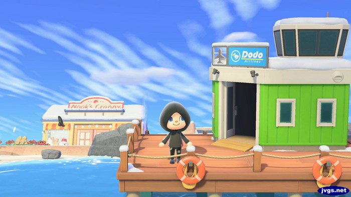 Some billow clouds near my airport, with Nook's Cranny in the background.