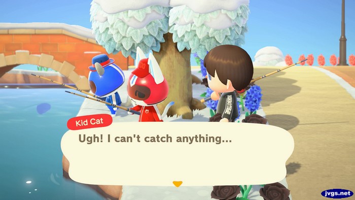 Kid Cat: Ugh! I can't catch anything...