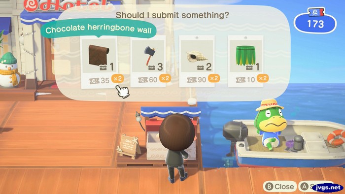 Should I submit something? Chocolate herringbone wall.