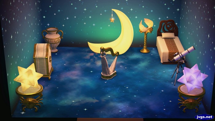 A steller themed room for the VIP room at the hotel.