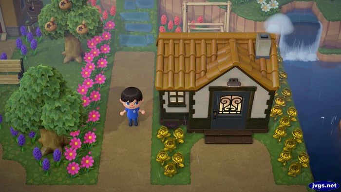 The outside of Savannah's new house.