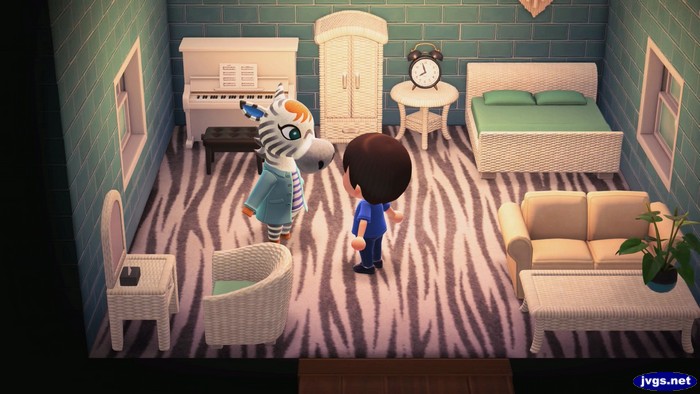 The inside of Savannah's house.