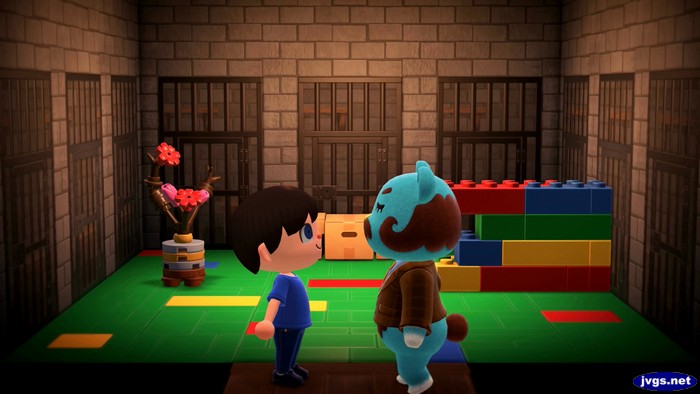 The VIP room for Beardo.