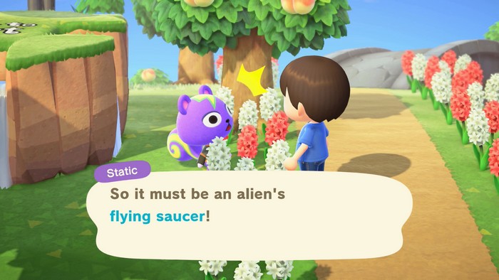 Static: So it must be an alien's flying saucer!