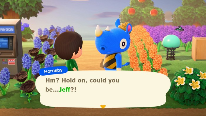 Hornsby: Hm? Hold on, could you be...Jeff?!