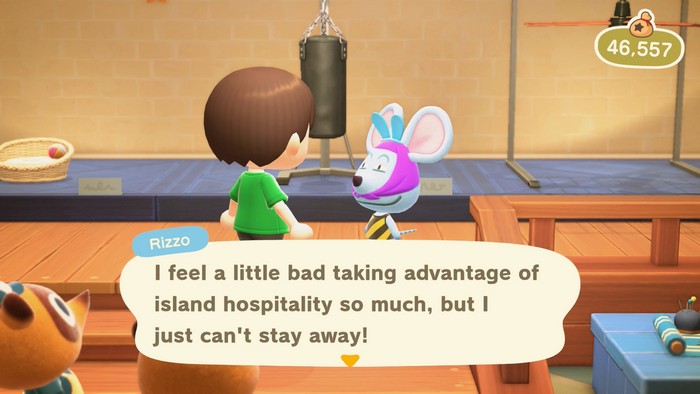 Rizzo: I feel a little bad taking advantage of island hospitality so much, but I just can't stay away!