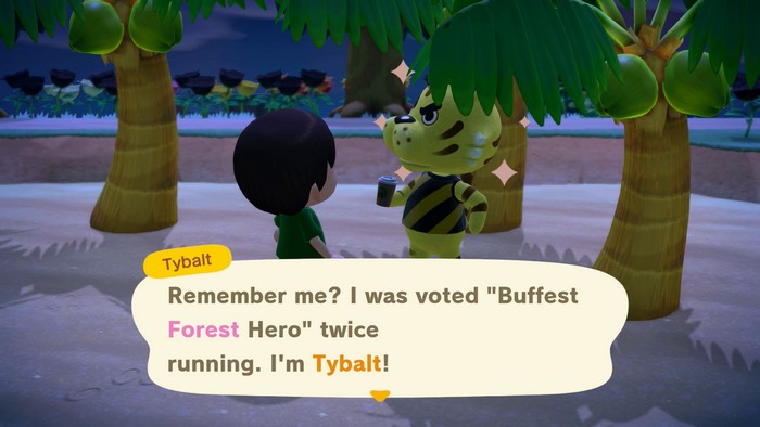 Tybalt: Remember me? I was voted Buffest Forest Hero twice running. I'm Tybalt!