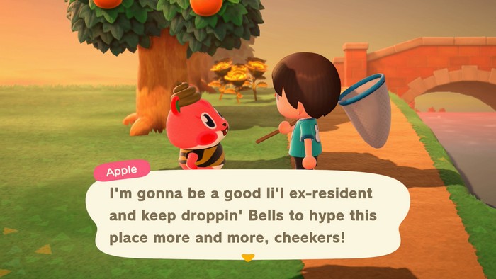 Apple: I'm gonna be a good li'l ex-resident and keep droppin' bells to hype this place more and more, cheekers!