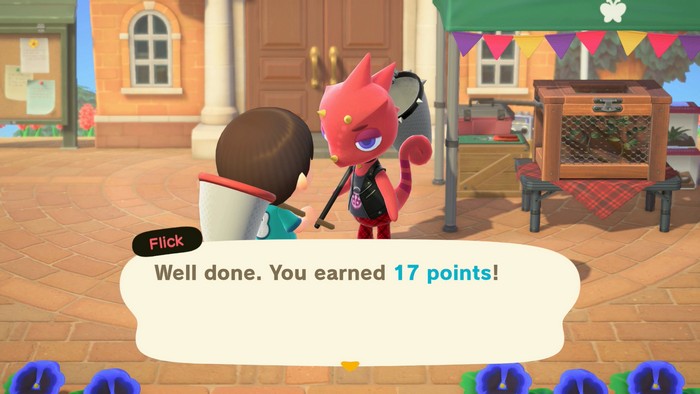 Flick: Well done. You earned 17 points!