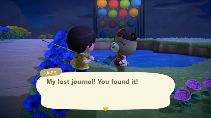 June: My lost journal! You found it!