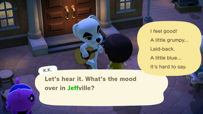 K.K.: Let's hear it. What's the mood over in Jeffville?