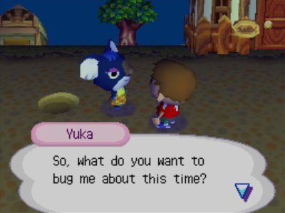 Yuka: So, what do you want to bug me about this time?
