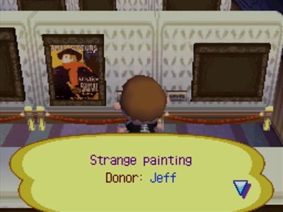 Strange painting. Donor: Jeff.