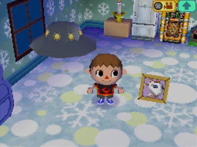 Chevre's pic in Animal Crossing: Wild World.