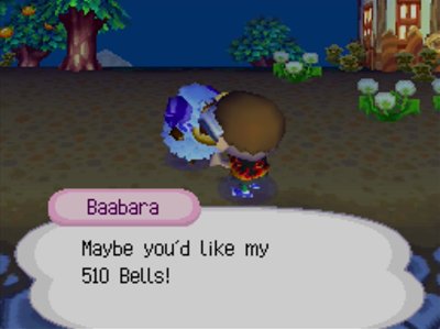 Baabara: Maybe you'd like my 510 bells!