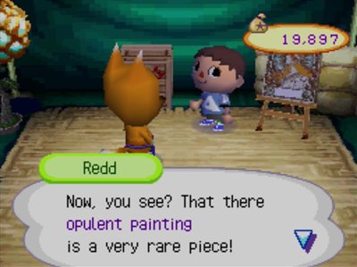 Redd: Now, you see? That there opulent painting is a very rare piece!