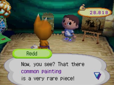 Redd: No, you see? That there common painting is a very rare piece!