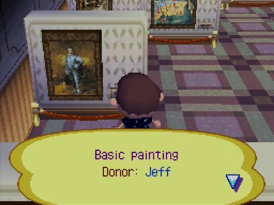 Basic painting. Donor: Jeff