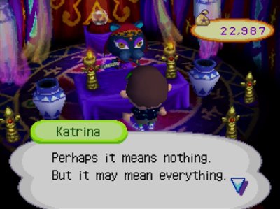 Katrina: Perhaps it means nothing. But it may mean everything.