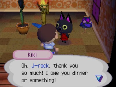Kiki: Oh, J-rock, thank you so much! I owe you dinner or something!