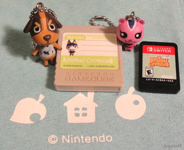 Butch and Peanut Animal Crossing Danglers.