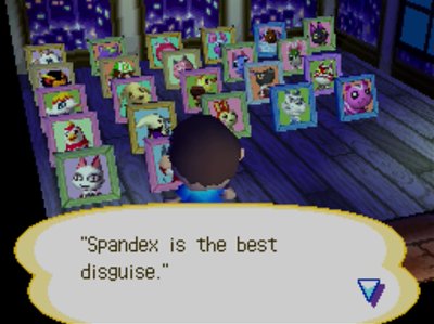 Spandex is the best disguise.