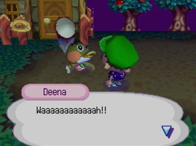 Deena, stuck in a pitfall: Waaaaaaaaaaaah!!