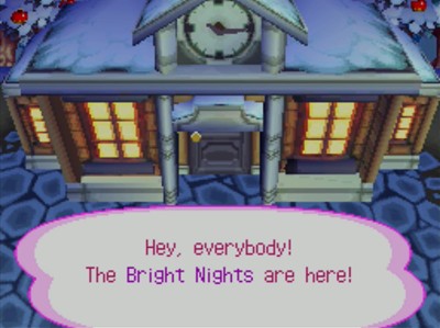 Hey, everybody! The Bright Nights are here!
